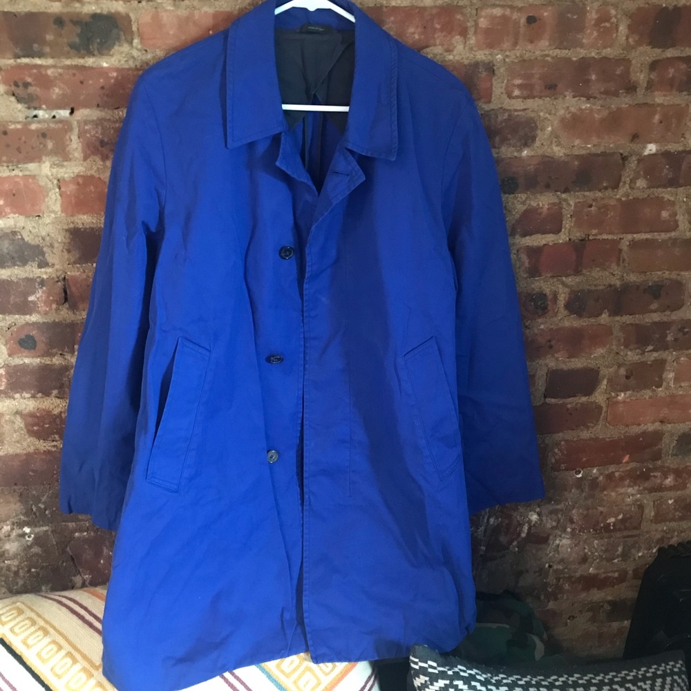 Jil Sander Cobalt Blue Trench
